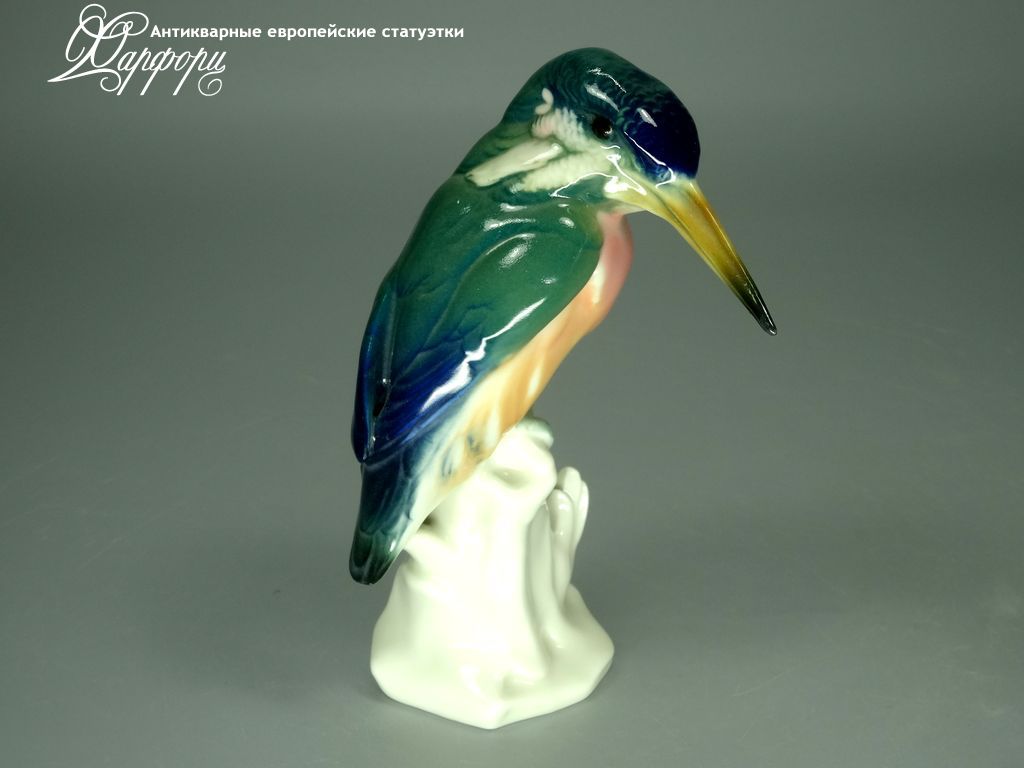 Купить фарфоровые статуэтки KARL ENS, Зимородок, Германия